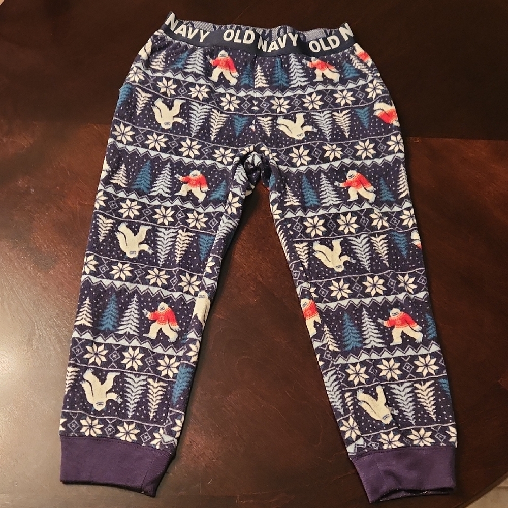 ❤️3/15$❤️Old Navy Kids' Winter Pattern Pajama Pants Size S